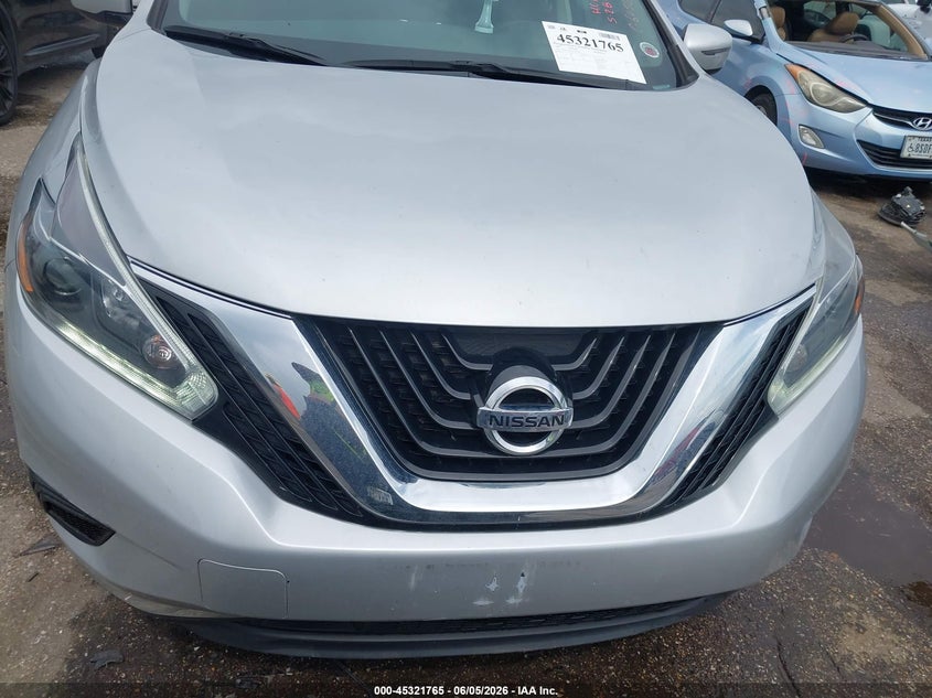 2018 Nissan Murano VIN 5N1AZ2MGXJN201062 IAAI salvage auction — THEFT, Salvage Title, sold $7,600 on 2026-07-08 (photo 6)