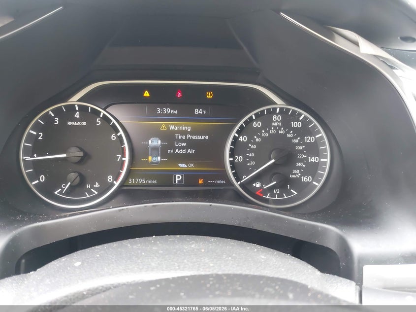 2018 Nissan Murano VIN 5N1AZ2MGXJN201062 IAAI salvage auction — THEFT, Salvage Title, sold $7,600 on 2026-07-08 (photo 7)