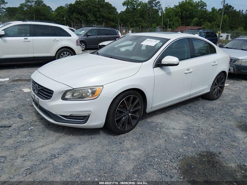 2016 Volvo S60 VIN YV126MFK6G2412875 IAAI salvage auction — NORMAL WEAR, Clear (California), sold $725 on 2026-07-07 (photo 2)