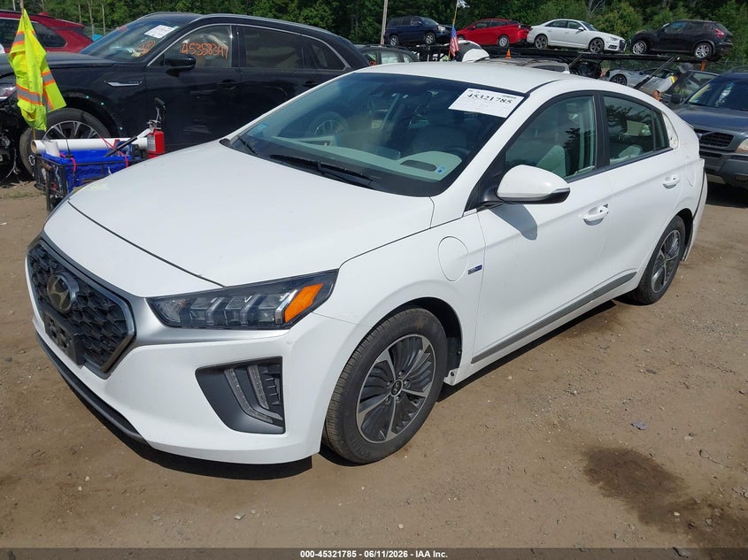 2020 Hyundai Ioniq VIN KMHC75LD5LU241128 IAAI salvage auction — REAR END, Salvage (Massachusetts), sold $4,500 on 2026-07-10 (photo 2)