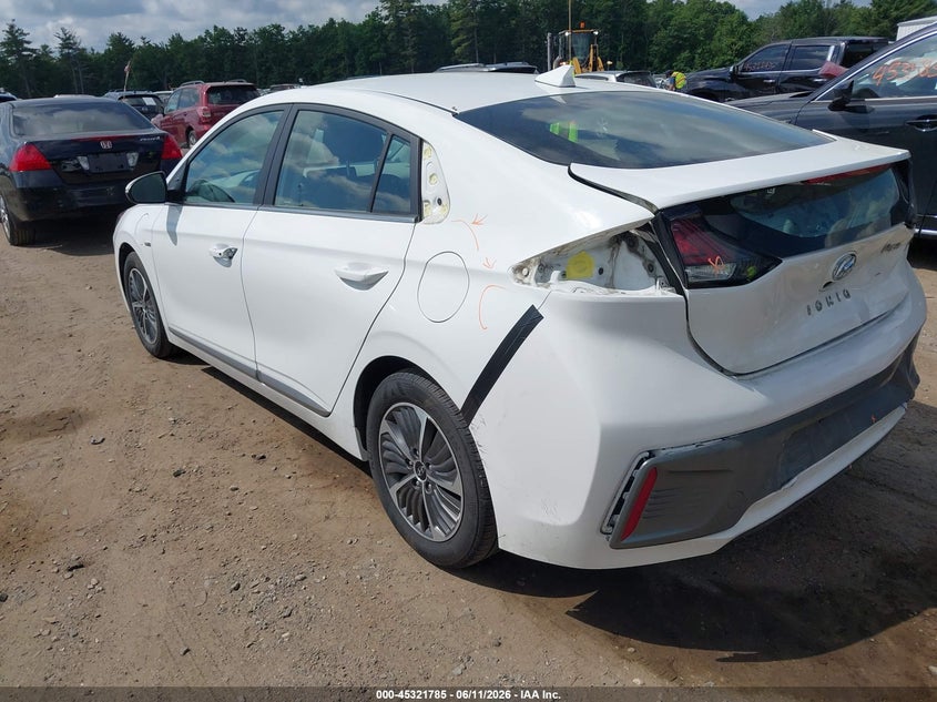 2020 Hyundai Ioniq VIN KMHC75LD5LU241128 IAAI salvage auction — REAR END, Salvage (Massachusetts), sold $4,500 on 2026-07-10 (photo 3)