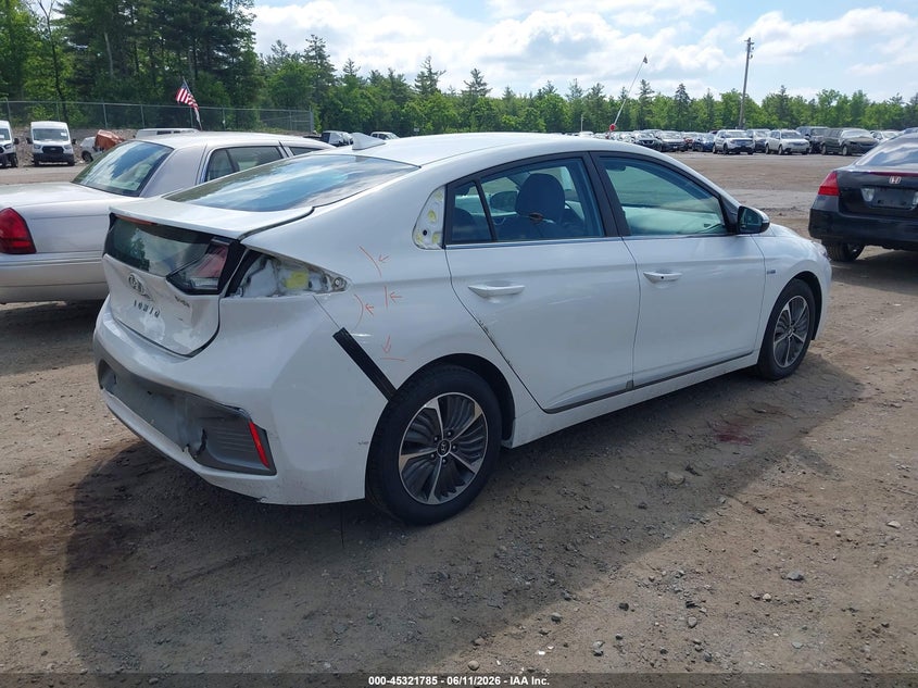 2020 Hyundai Ioniq VIN KMHC75LD5LU241128 IAAI salvage auction — REAR END, Salvage (Massachusetts), sold $4,500 on 2026-07-10 (photo 4)