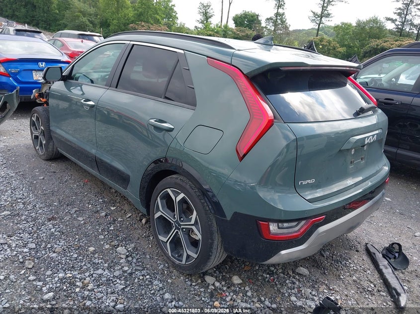 2023 Kia Niro VIN KNDCR3LF7P5068782 IAAI salvage auction — FRONT END, Salvage Title, sold $7,300 on 2026-07-09 (photo 3)