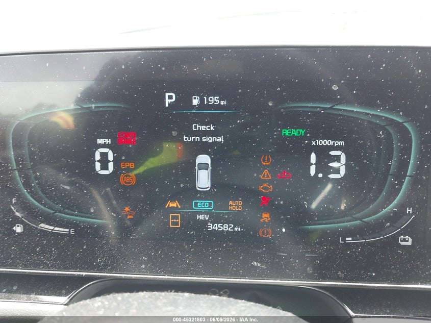 2023 Kia Niro VIN KNDCR3LF7P5068782 IAAI salvage auction — FRONT END, Salvage Title, sold $7,300 on 2026-07-09 (photo 7)