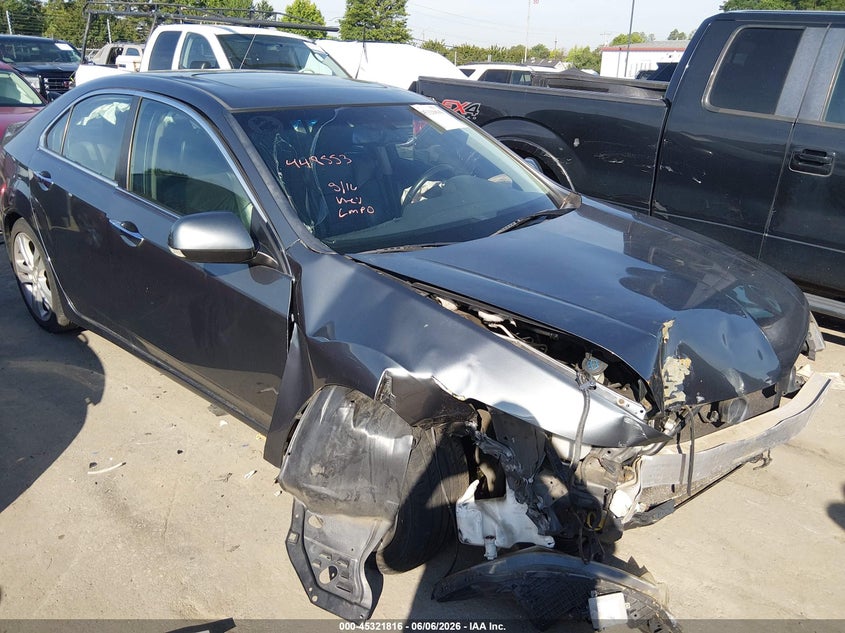 2010 Acura Tsx VIN JH4CU4F6XAC003491 IAAI salvage auction — FRONT END, Salvage (North Carolina), sold $675 on 2026-07-13 (photo 1)