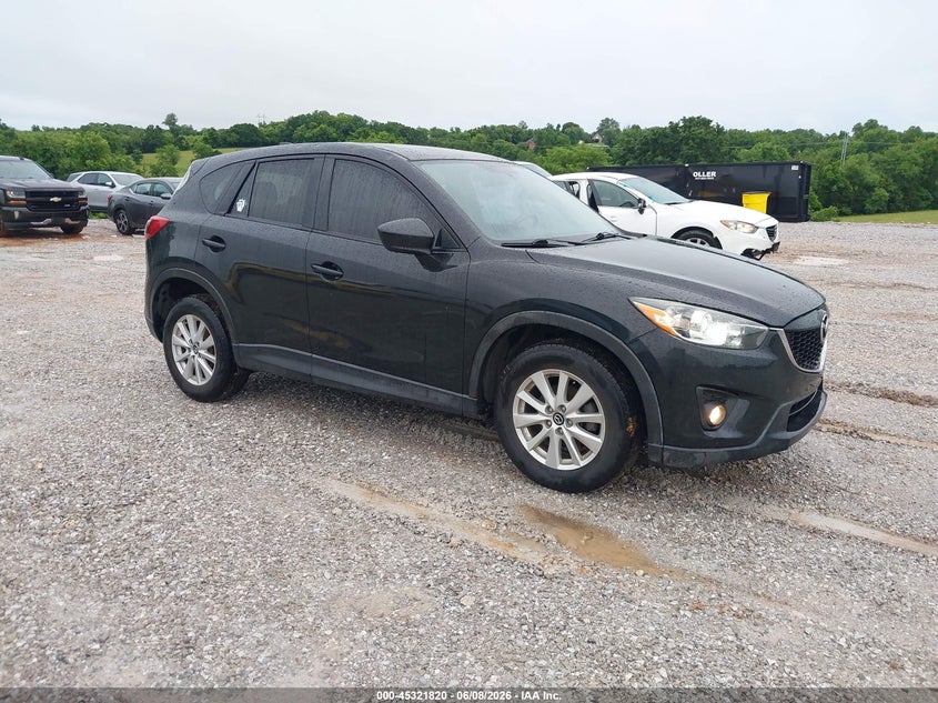 2013 Mazda Cx-5 VIN JM3KE4CEXD0106686 IAAI salvage auction — HAIL, Salvage Title, sold $2,200 on 2026-07-06 (photo 1)