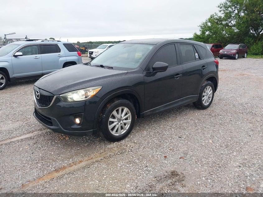 2013 Mazda Cx-5 VIN JM3KE4CEXD0106686 IAAI salvage auction — HAIL, Salvage Title, sold $2,200 on 2026-07-06 (photo 2)