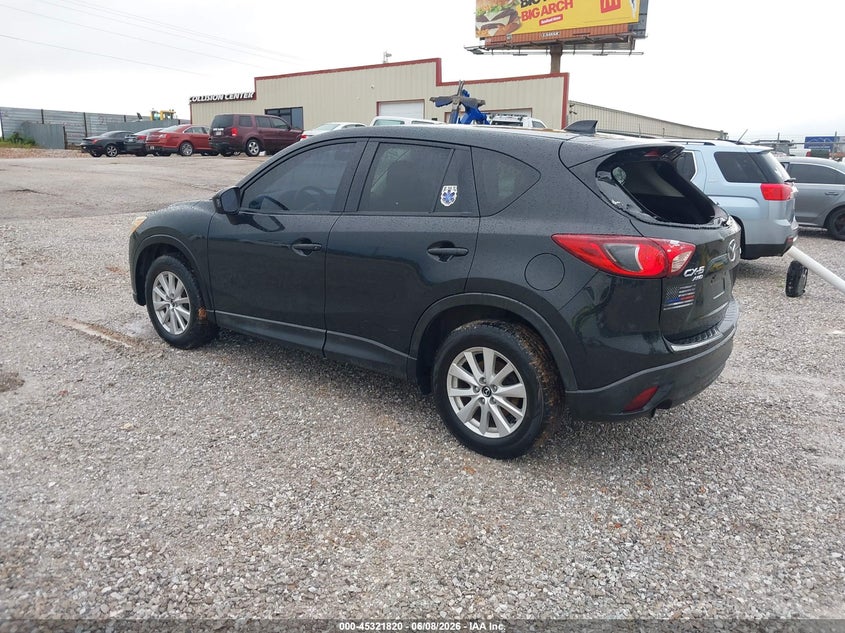 2013 Mazda Cx-5 VIN JM3KE4CEXD0106686 IAAI salvage auction — HAIL, Salvage Title, sold $2,200 on 2026-07-06 (photo 3)