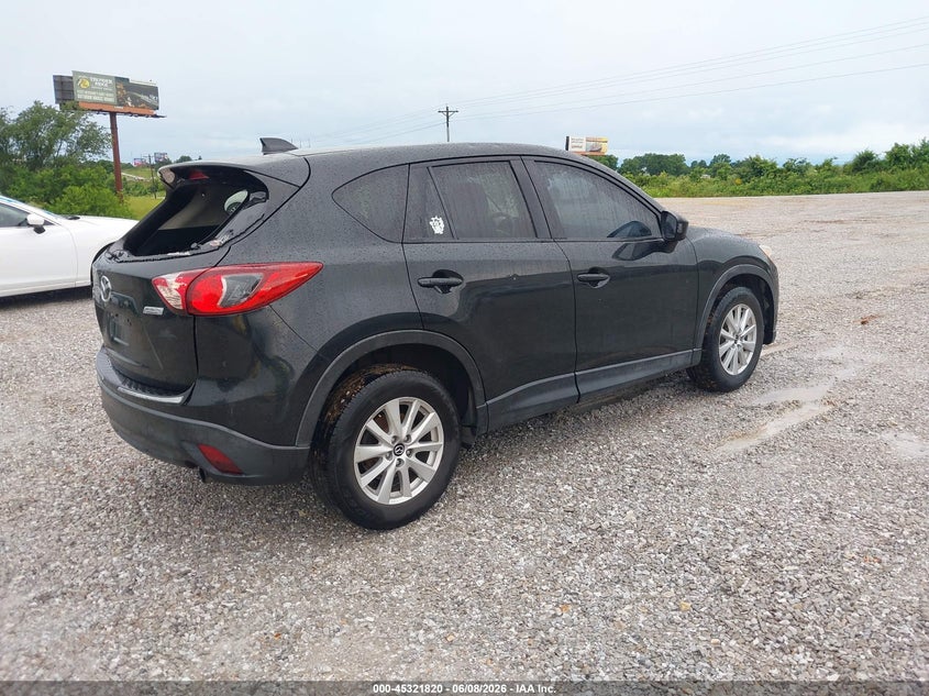 2013 Mazda Cx-5 VIN JM3KE4CEXD0106686 IAAI salvage auction — HAIL, Salvage Title, sold $2,200 on 2026-07-06 (photo 4)