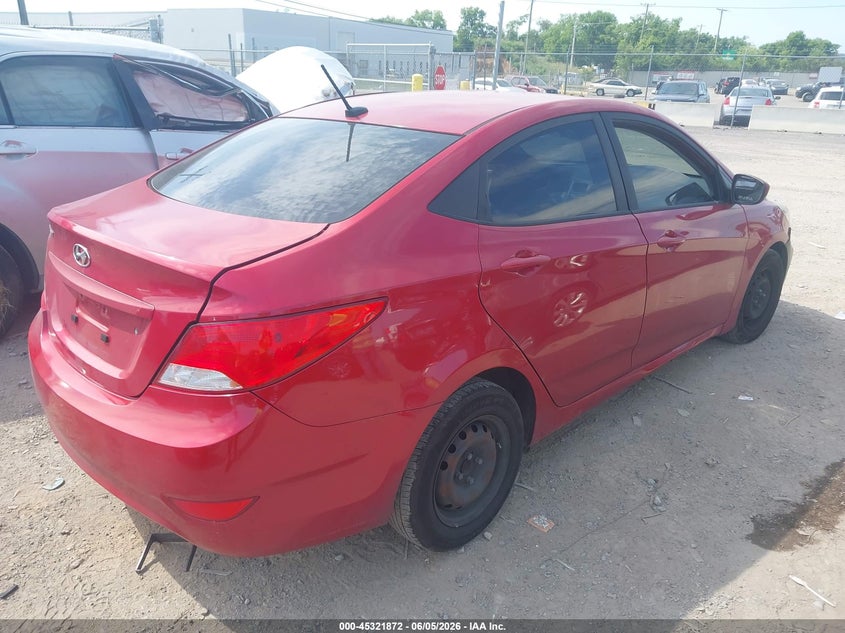 2016 Hyundai Accent VIN KMHCT4AE7GU127123 IAAI salvage auction — LEFT FRONT, Salvage Title, sold $325 on 2026-07-30 (photo 4)