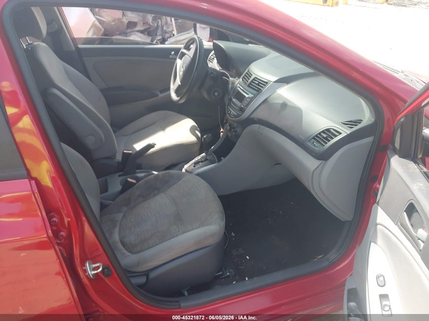 2016 Hyundai Accent VIN KMHCT4AE7GU127123 IAAI salvage auction — LEFT FRONT, Salvage Title, sold $325 on 2026-07-30 (photo 5)