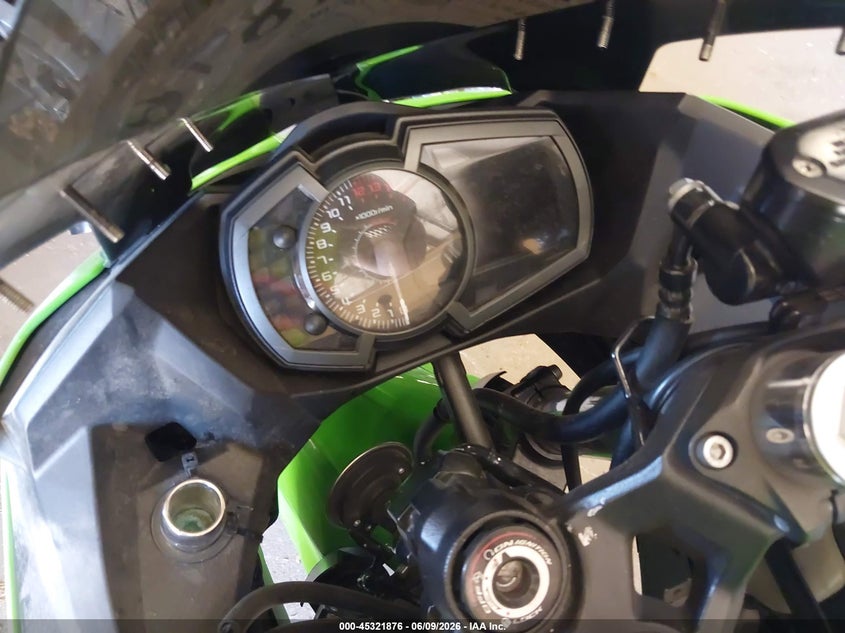 2022 Kawasaki Ex VIN JKAEXKH16NDAH0153 IAAI salvage auction — LEFT FRONT, Salvage Title, sold $1,250 on 2026-07-14 (photo 7)