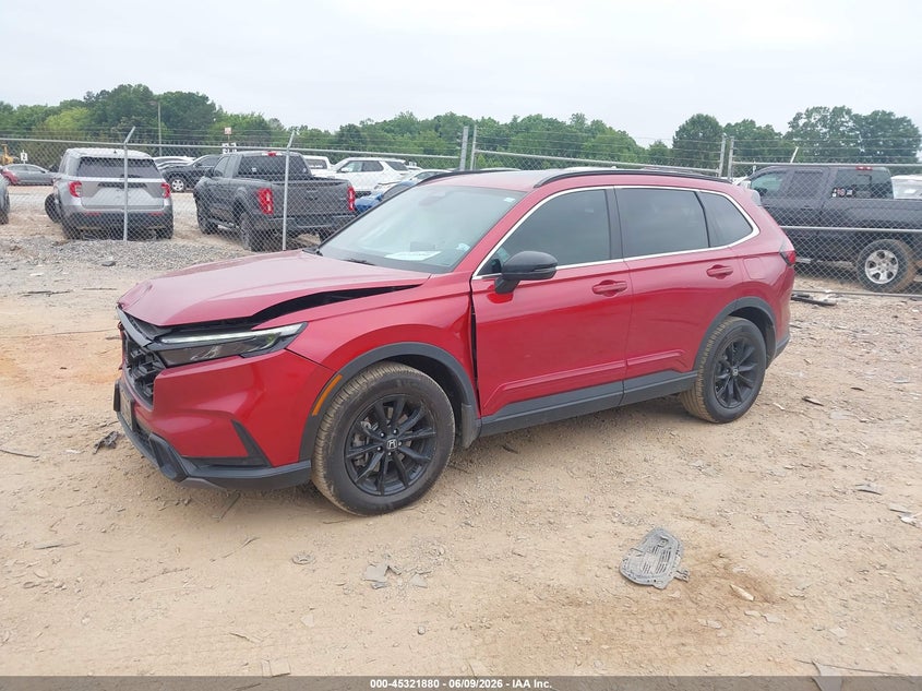 2024 Honda Cr-v VIN 5J6RS6H80RL022357 IAAI salvage auction — FRONT END, Salvage Title, sold $12,900 on 2026-07-09 (photo 2)