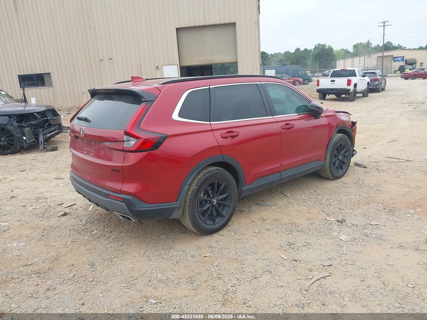 2024 Honda Cr-v VIN 5J6RS6H80RL022357 IAAI salvage auction — FRONT END, Salvage Title, sold $12,900 on 2026-07-09 (photo 4)
