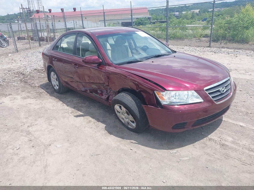 2009 Hyundai Sonata VIN 5NPET46C19H501078 IAAI salvage auction — SIDE, Salvage (Idaho), sold $975 on 2026-08-01 (photo 1)
