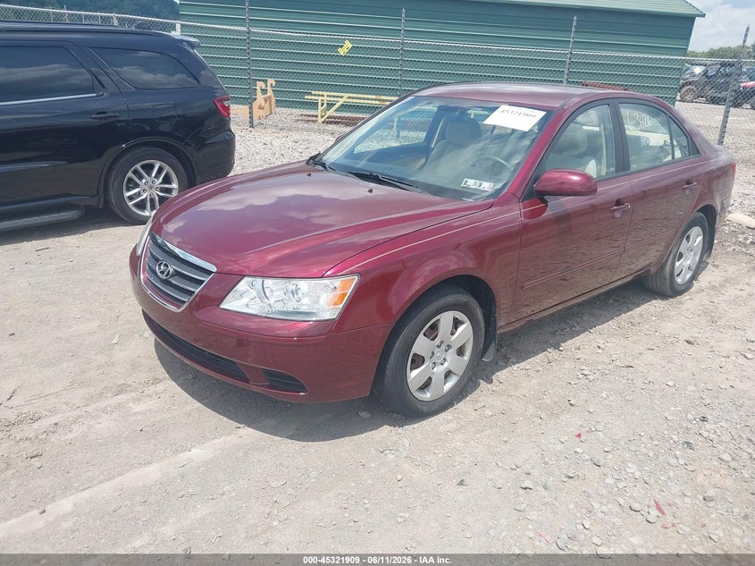 2009 Hyundai Sonata VIN 5NPET46C19H501078 IAAI salvage auction — SIDE, Salvage (Idaho), sold $975 on 2026-08-01 (photo 2)