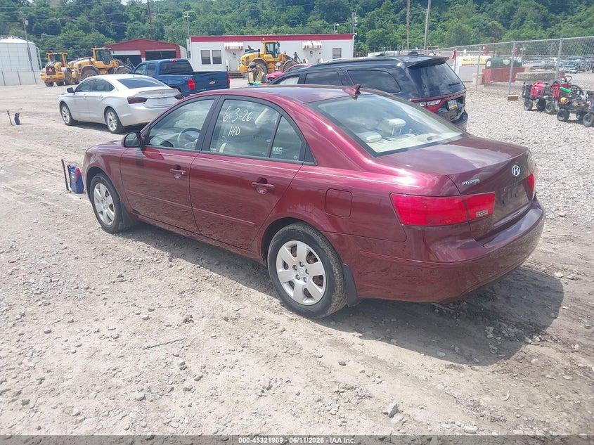 2009 Hyundai Sonata VIN 5NPET46C19H501078 IAAI salvage auction — SIDE, Salvage (Idaho), sold $975 on 2026-08-01 (photo 3)