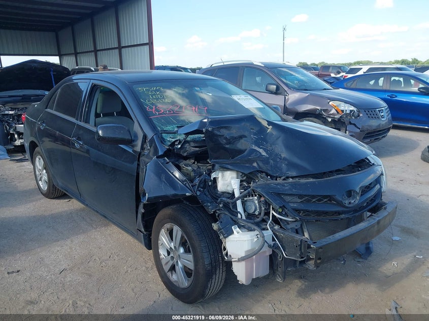 2011 Toyota Corolla VIN JTDBU4EEXB9159812 IAAI salvage auction — FRONT END, Salvage (Texas), sold $900 on 2026-07-14 (photo 1)