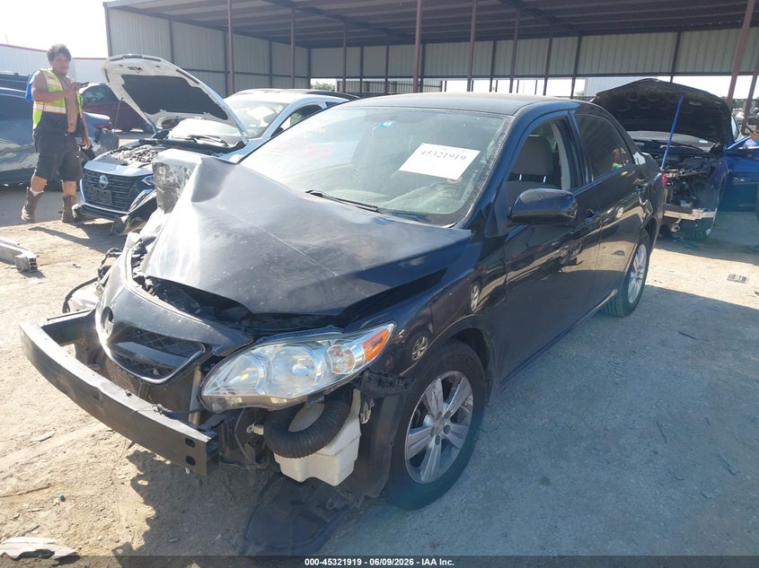 2011 Toyota Corolla VIN JTDBU4EEXB9159812 IAAI salvage auction — FRONT END, Salvage (Texas), sold $900 on 2026-07-14 (photo 2)