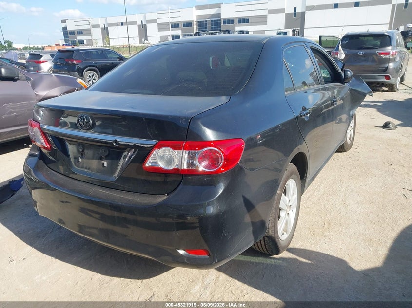 2011 Toyota Corolla VIN JTDBU4EEXB9159812 IAAI salvage auction — FRONT END, Salvage (Texas), sold $900 on 2026-07-14 (photo 4)