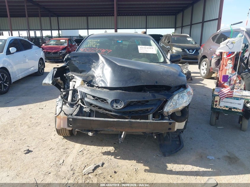 2011 Toyota Corolla VIN JTDBU4EEXB9159812 IAAI salvage auction — FRONT END, Salvage (Texas), sold $900 on 2026-07-14 (photo 6)