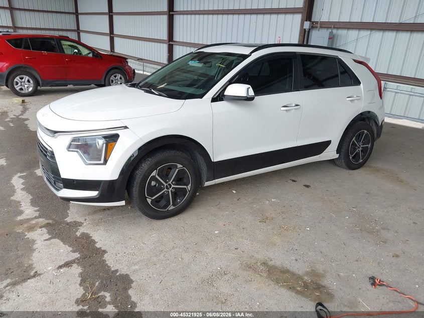 2024 Kia Niro VIN KNDCT3LE4R5129579 IAAI salvage auction — LEFT REAR, Salvage (Missouri), sold $7,500 on 2026-08-02 (photo 2)