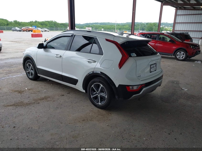 2024 Kia Niro VIN KNDCT3LE4R5129579 IAAI salvage auction — LEFT REAR, Salvage (Missouri), sold $7,500 on 2026-08-02 (photo 3)
