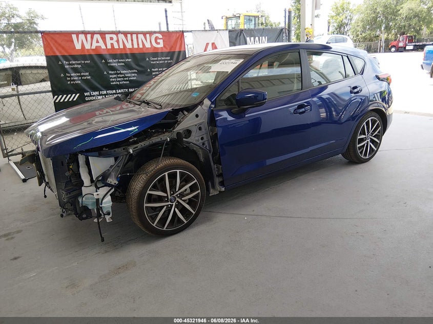 2026 Subaru Impreza VIN JF1GUAFC7T8213534 IAAI salvage auction — FRONT END, Salvage Title, sold $2,900 on 2026-07-11 (photo 2)
