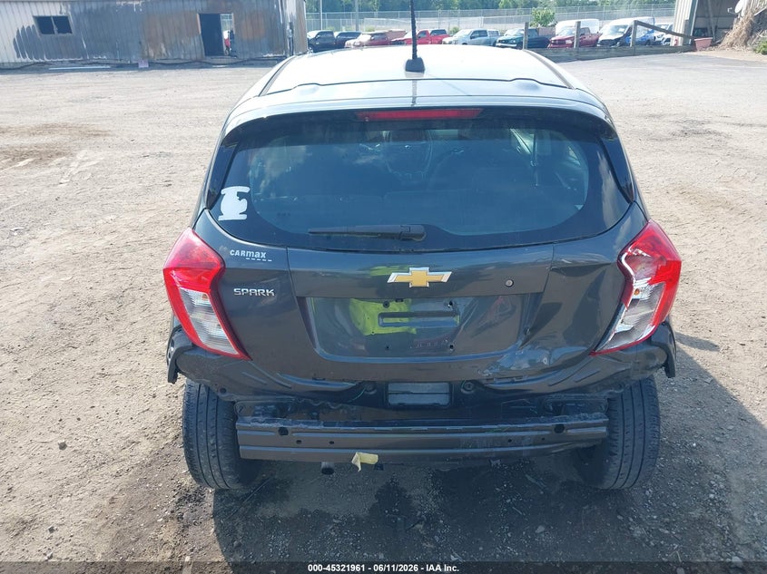 2020 Chevrolet Spark VIN KL8CB6SA2LC451670 IAAI salvage auction — REAR END, Salvage Title, sold $1,950 on 2026-07-26 (photo 6)