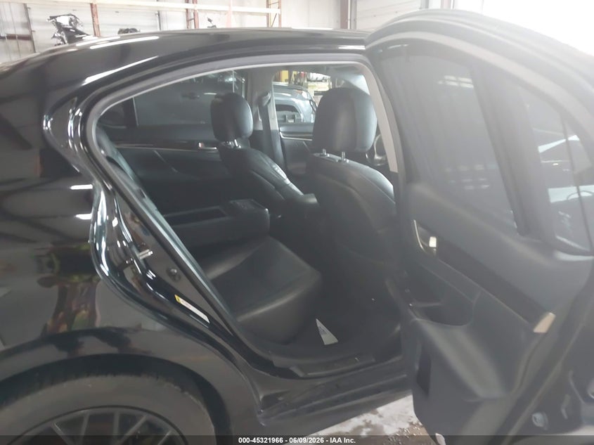 2013 Lexus Gs VIN JTHCE1BL2D5012508 IAAI salvage auction — UNKNOWN, Salvage Title, sold $1,600 on 2026-07-07 (photo 8)