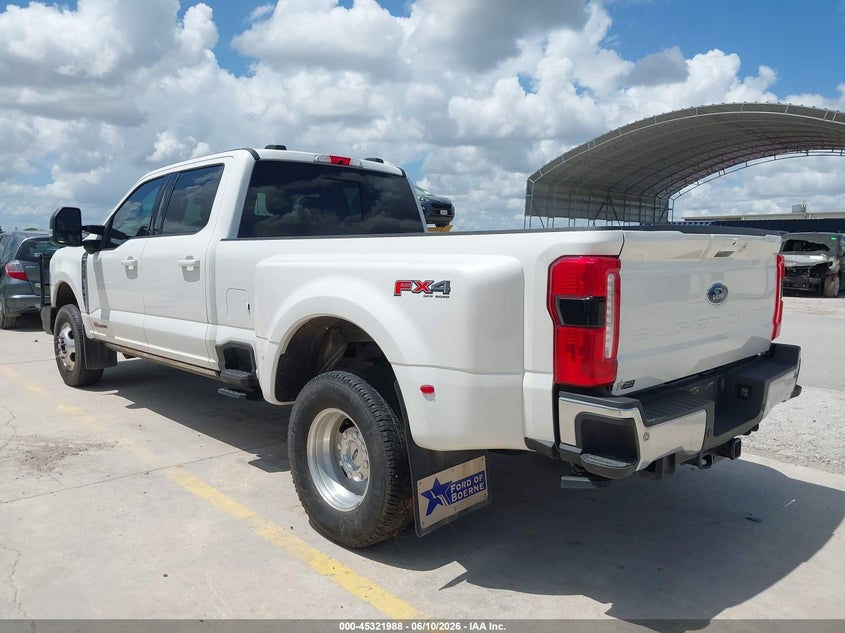 2024 Ford F350 VIN 1FT8W3DM8REF17210 IAAI salvage auction — FRESH WATER, Wait Title, sold $33,500 on 2026-09-14 (photo 3)