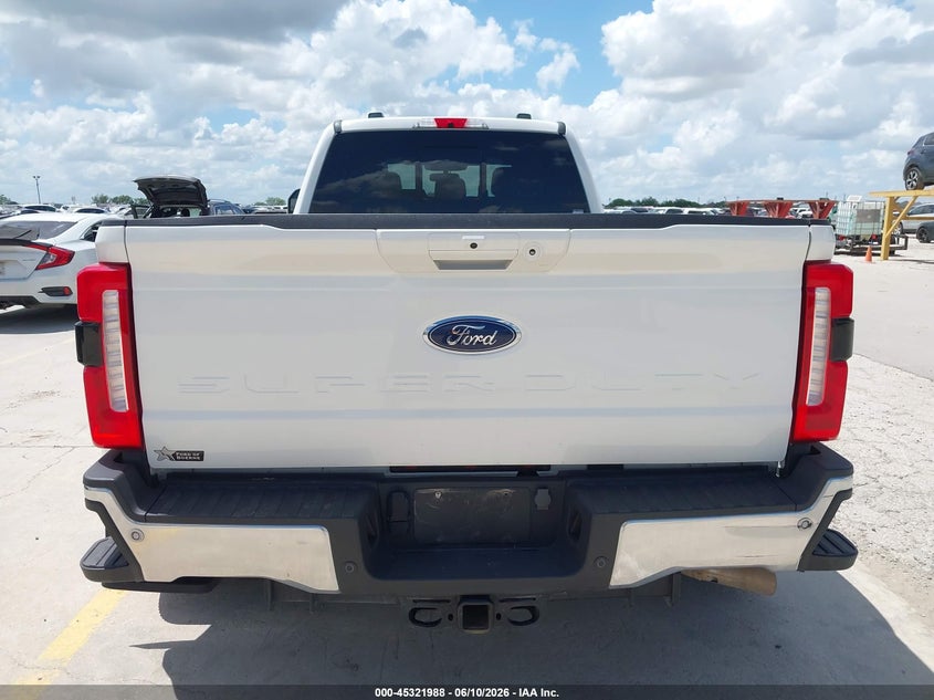 2024 Ford F350 VIN 1FT8W3DM8REF17210 IAAI salvage auction — FRESH WATER, Wait Title, sold $33,500 on 2026-09-14 (photo 8)