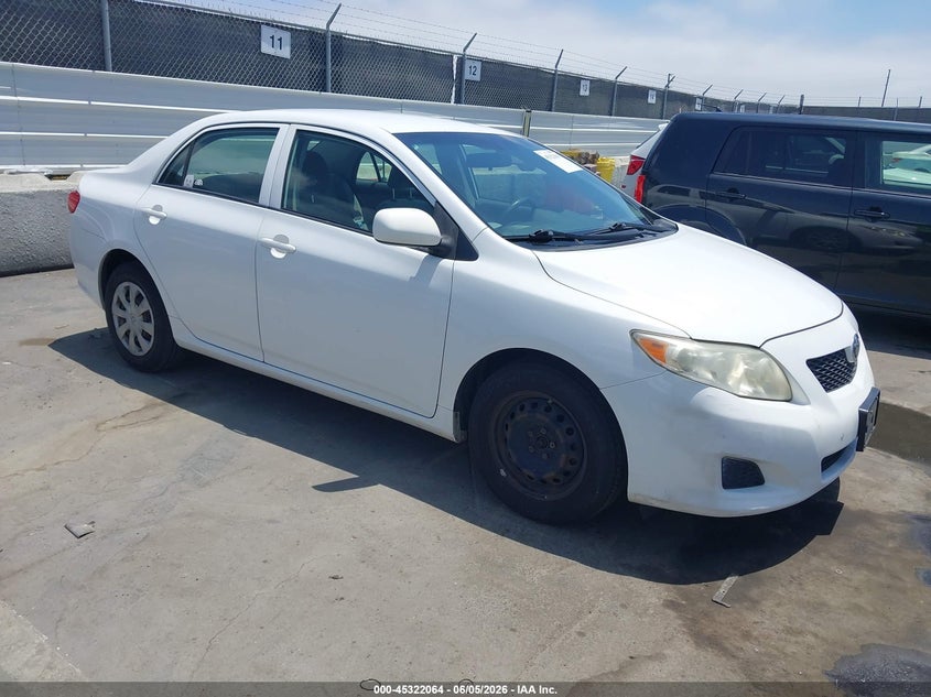 2009 Toyota Corolla VIN JTDBL40E899032268 IAAI salvage auction — NORMAL WEAR, Clear - Dealer Only (California), sold $1,550 on 2026-07-15 (photo 1)