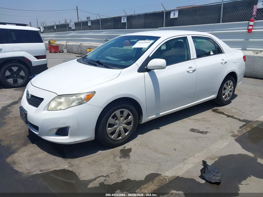 2009 Toyota Corolla VIN JTDBL40E899032268 IAAI salvage auction — NORMAL WEAR, Clear - Dealer Only (California), sold $1,550 on 2026-07-15 (photo 2)
