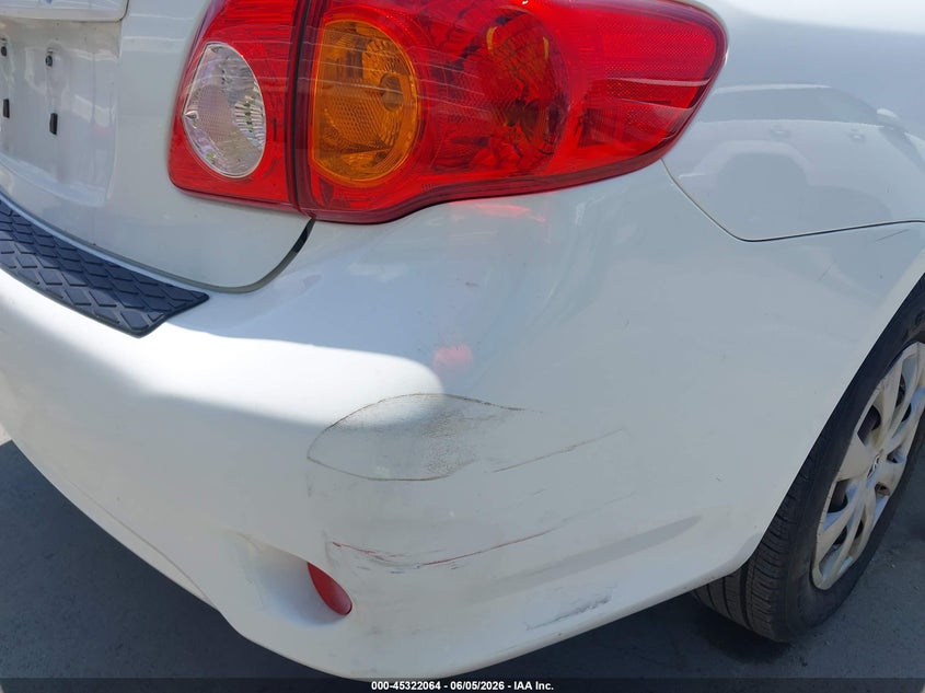 2009 Toyota Corolla VIN JTDBL40E899032268 IAAI salvage auction — NORMAL WEAR, Clear - Dealer Only (California), sold $1,550 on 2026-07-15 (photo 6)