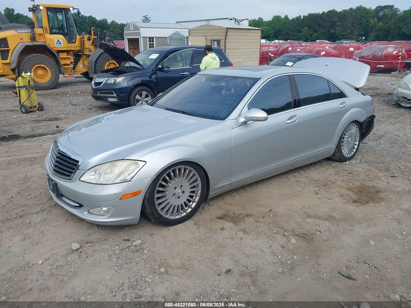 2007 Mercedes-benz S-klasse VIN WDDNG71X17A030589 IAAI salvage auction — REAR END, Salvage (Georgia), sold $950 on 2026-07-31 (photo 2)