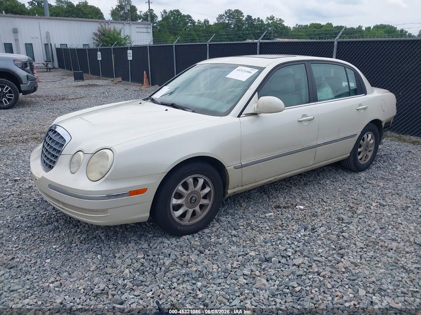 2005 Kia Amanti VIN KNALD124855067900 IAAI salvage auction — REAR END, Salvage (Georgia), sold $425 on 2026-07-06 (photo 2)