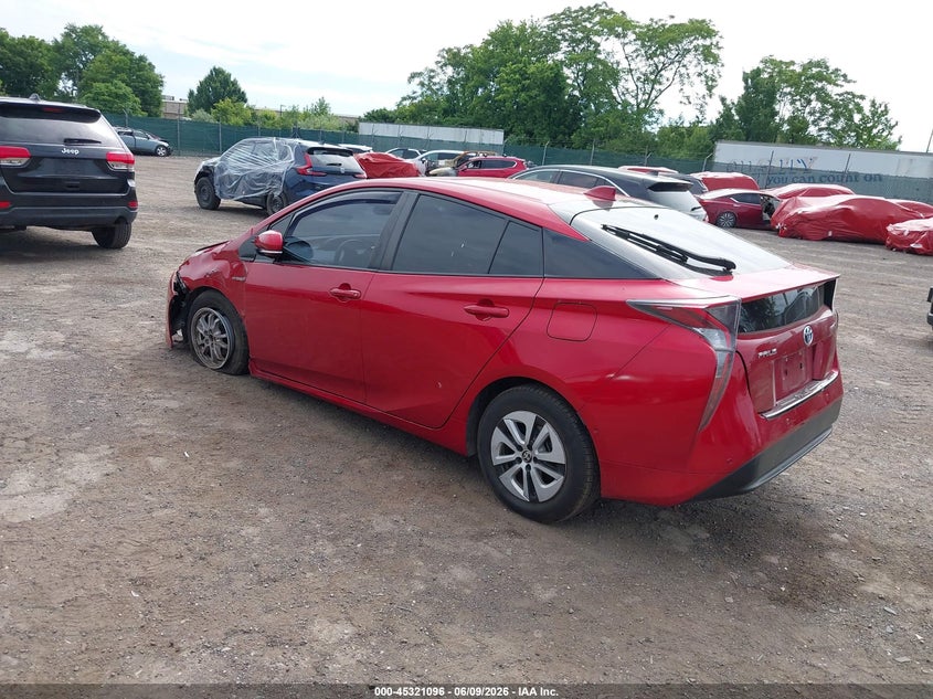 2017 Toyota Prius VIN JTDKARFU3H3538884 IAAI salvage auction — SIDE, Salvage Title, sold $3,200 on 2026-07-17 (photo 3)