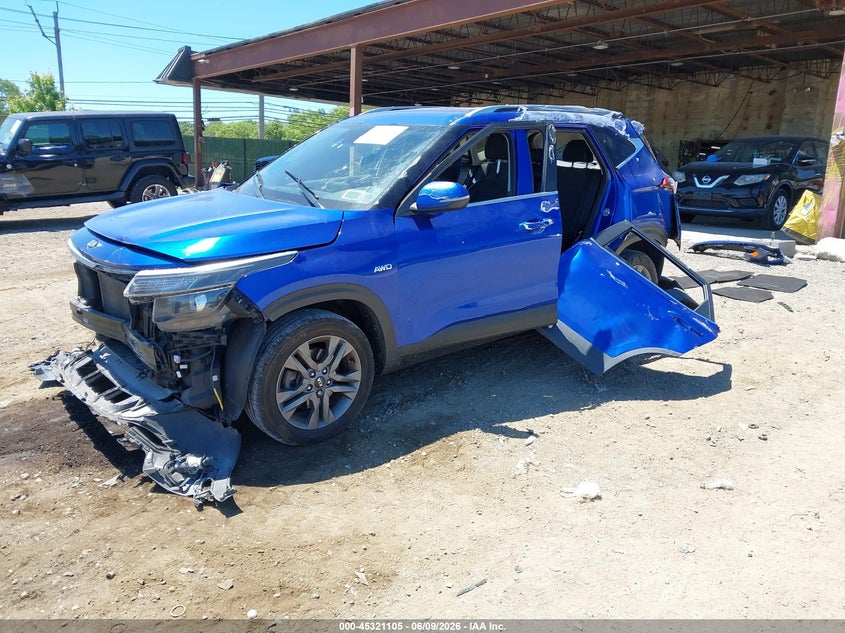 2021 Kia Seltos VIN KNDEUCAA3M7155268 IAAI salvage auction — THEFT, Mv-907A (New York), sold $925 on 2026-07-28 (photo 2)