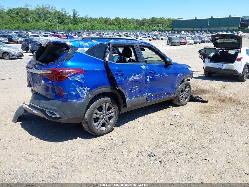 2021 Kia Seltos VIN KNDEUCAA3M7155268 IAAI salvage auction — THEFT, Mv-907A (New York), sold $925 on 2026-07-28 (photo 4)