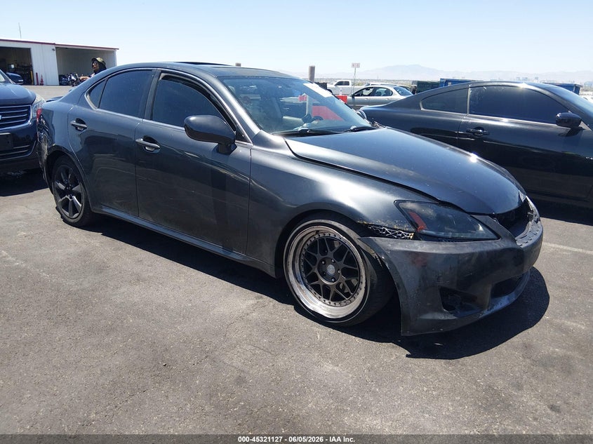 2007 Lexus Is 250 VIN JTHBK262475037099 IAAI salvage auction — NORMAL WEAR, Salvage (California), sold $100 on 2026-07-24 (photo 1)