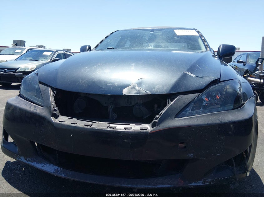 2007 Lexus Is 250 VIN JTHBK262475037099 IAAI salvage auction — NORMAL WEAR, Salvage (California), sold $100 on 2026-07-24 (photo 6)