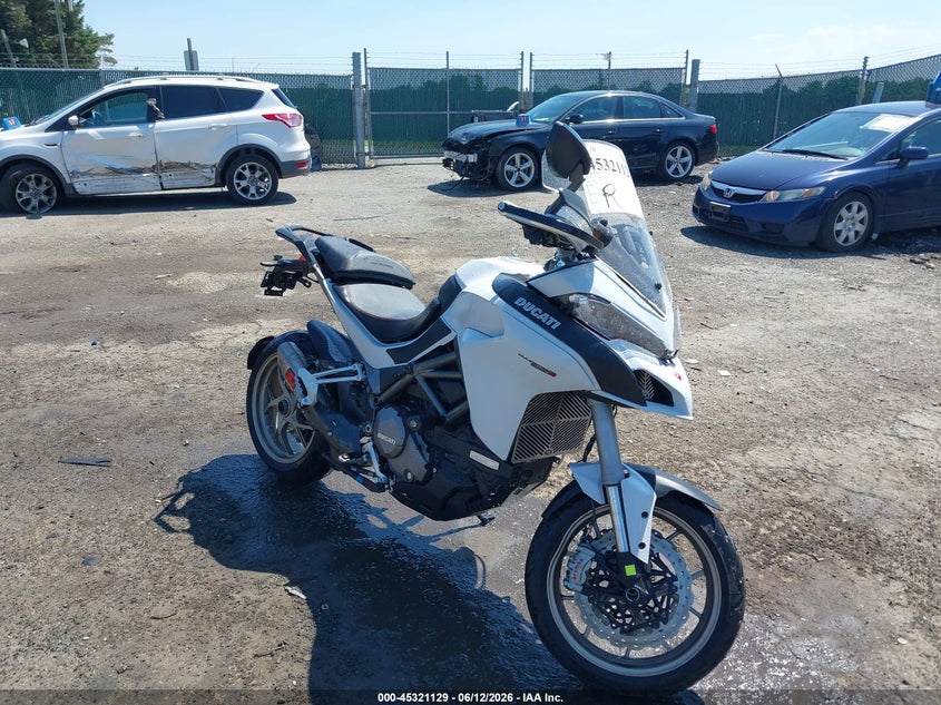2019 Ducati Multistrada VIN ZDMAAEKW1KB006286 — IAAI salvage auction photo
