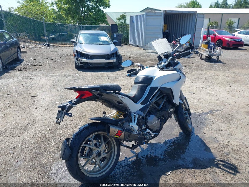 2019 Ducati Multistrada VIN ZDMAAEKW1KB006286 IAAI salvage auction — LEFT SIDE, Salvage - Greater Than 75% (Maryland), sold $3,450 on 2026-07-06 (photo 4)