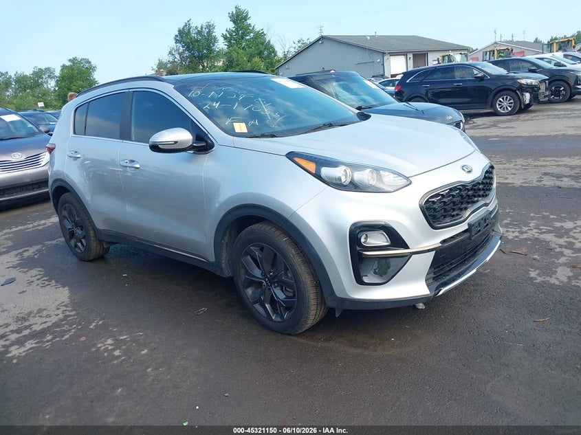 2020 Kia Sportage VIN KNDP63AC2L7711170 IAAI salvage auction — REAR END, Salvage (Ohio), sold $4,500 on 2026-07-07 (photo 1)