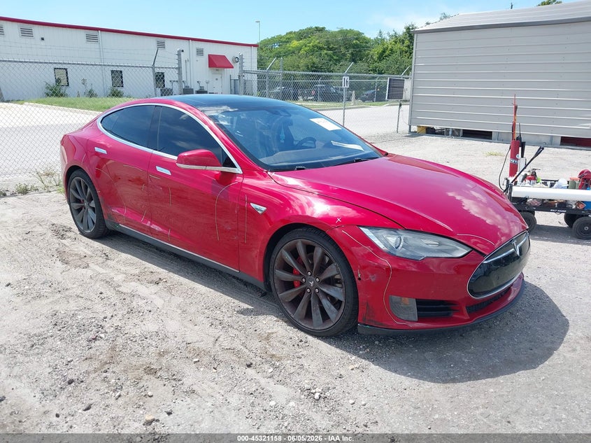 2015 Tesla Model s VIN 5YJSA1V44FF097401 IAAI salvage auction — FRONT END, Salvage Title, sold $4,700 on 2026-07-20 (photo 1)