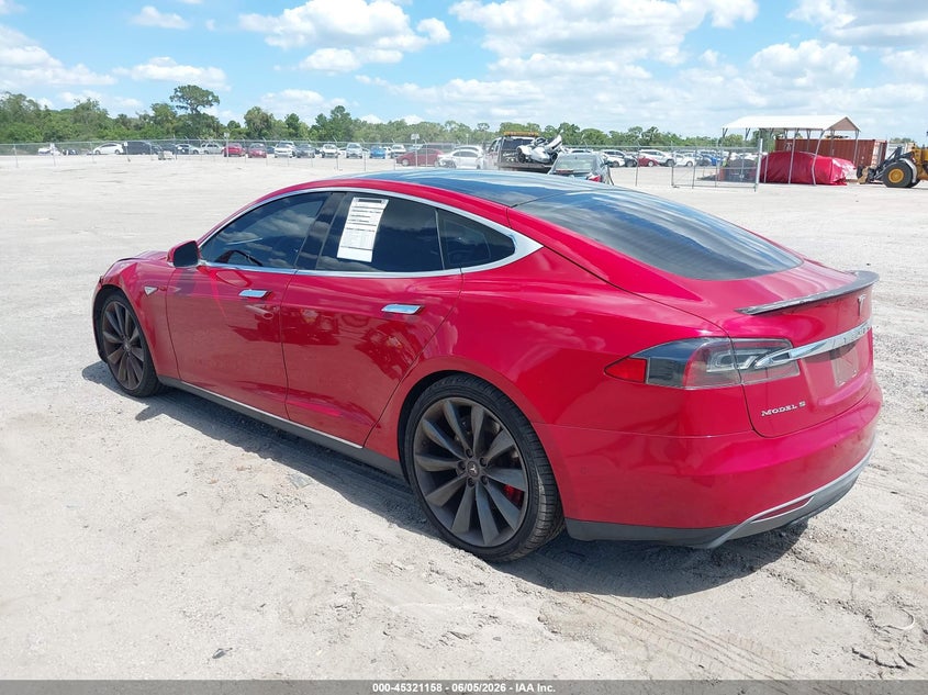 2015 Tesla Model s VIN 5YJSA1V44FF097401 IAAI salvage auction — FRONT END, Salvage Title, sold $4,700 on 2026-07-20 (photo 3)