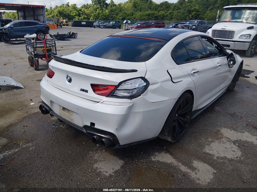 2014 BMW M6 VIN WBS6C9C53EDV73710 IAAI salvage auction — FRONT END, Salvage (Mississippi), sold $7,000 on 2026-07-28 (photo 4)