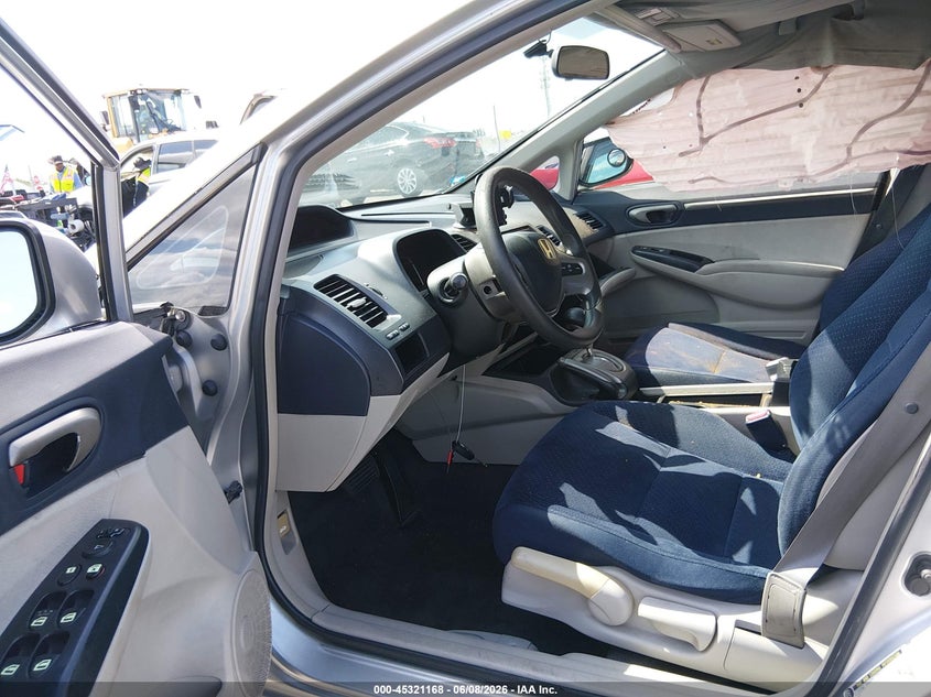 2007 Honda Civic hybrid VIN JHMFA36217S001656 IAAI salvage auction — RIGHT SIDE, Rebuildable (Florida), sold $375 on 2026-07-09 (photo 5)