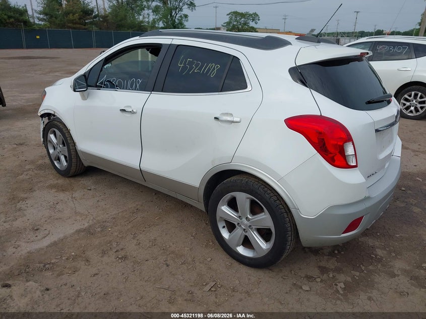2015 Buick Encore VIN KL4CJESB0FB164068 IAAI salvage auction — SIDE, Salvage Title, sold $550 on 2026-07-21 (photo 3)